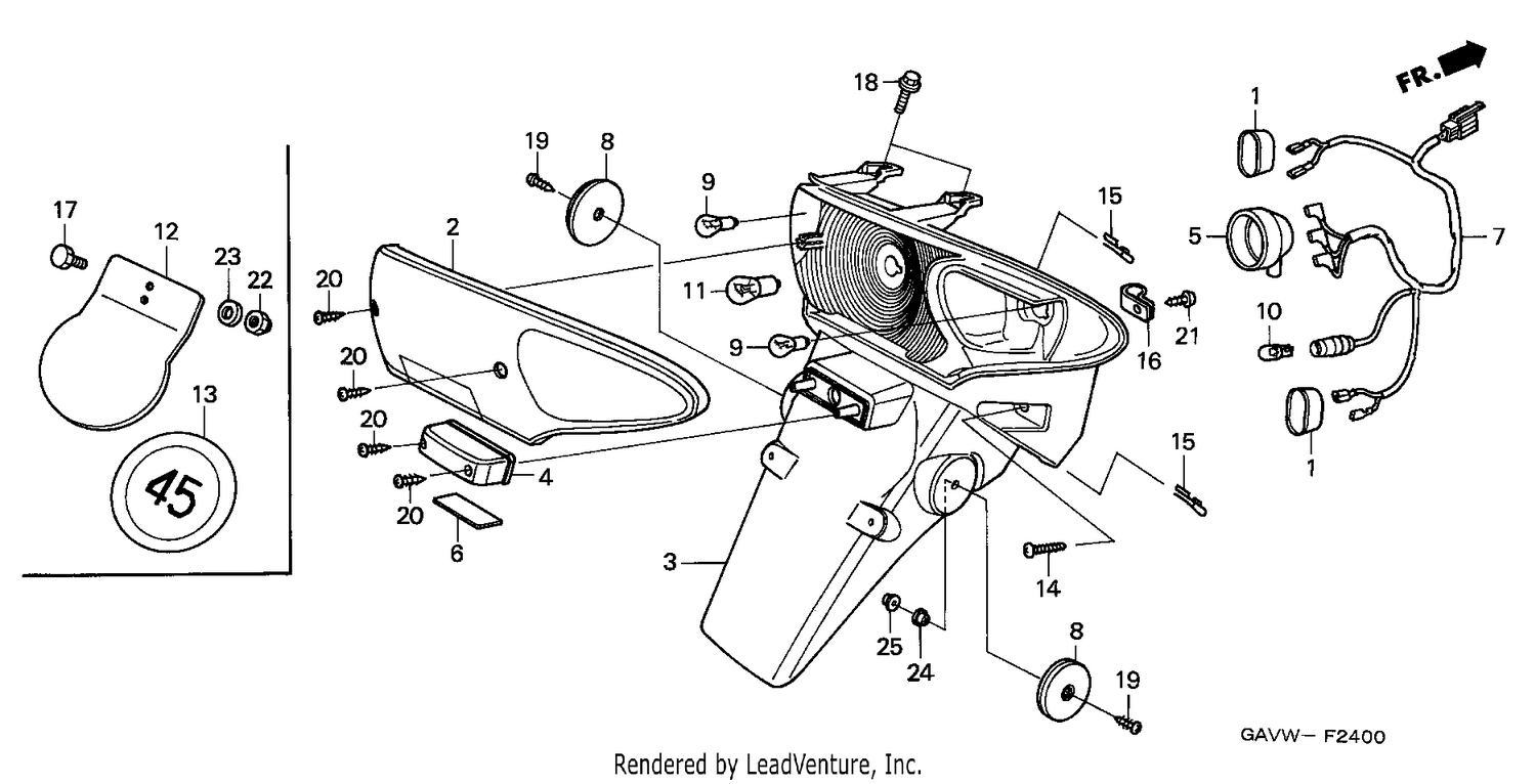 REAR COMBINATION LIGHT