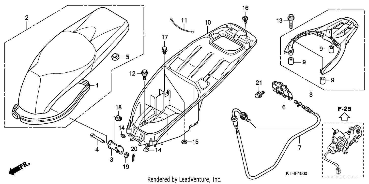 SEAT/LUGGAGE BOX