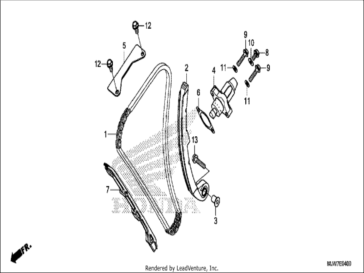  CAM CHAIN/TENSIONER