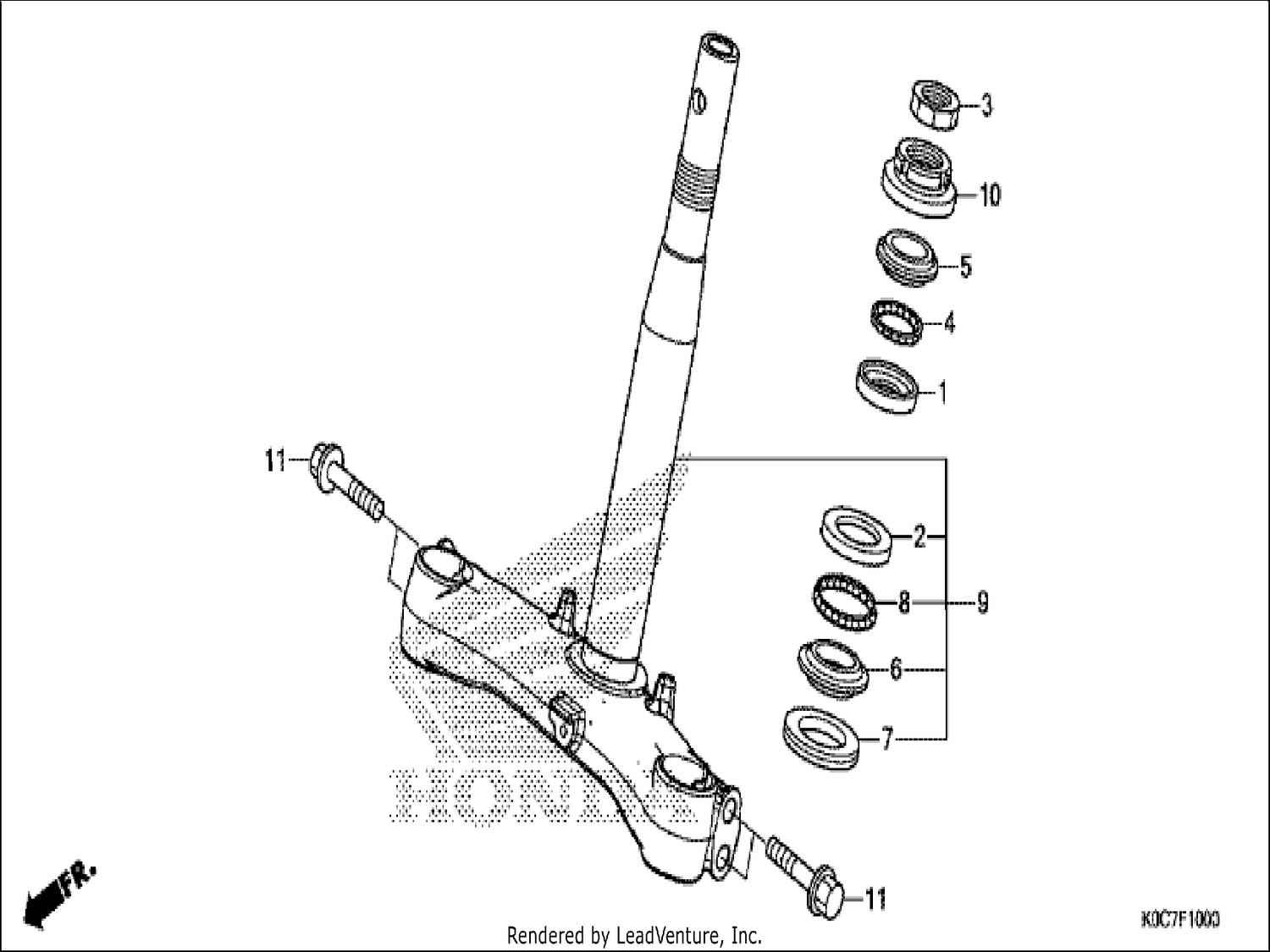  STEERING STEM