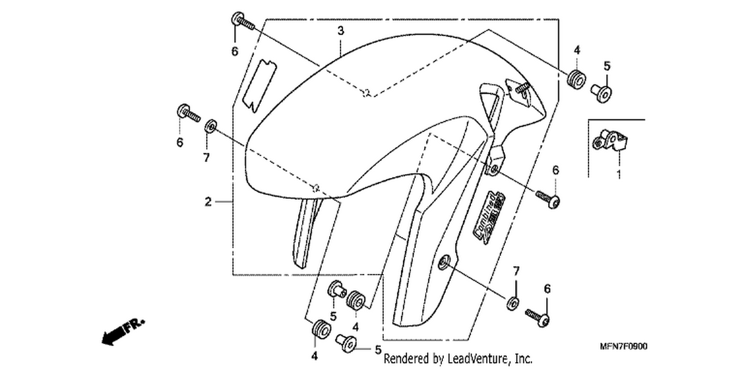  FRONT FENDER