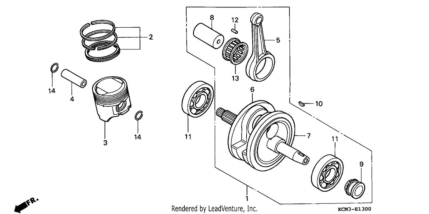 CRANKSHAFT/PISTON