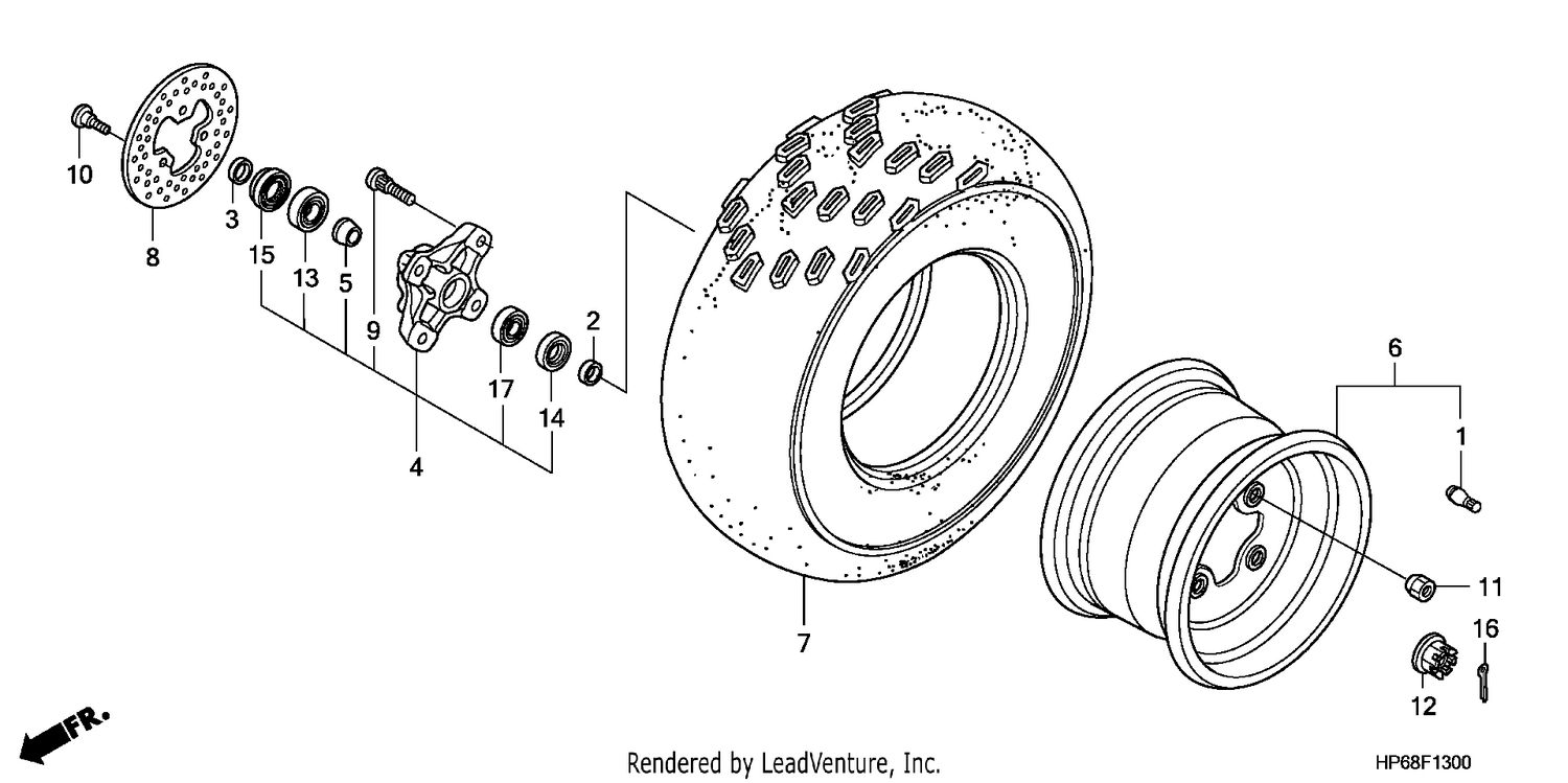 FRONT WHEEL