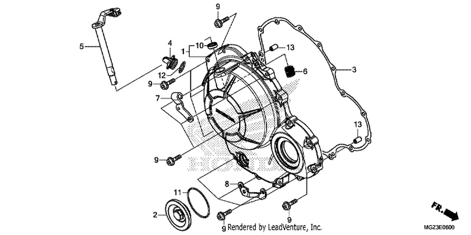  RIGHT CRANKCASE COVER
