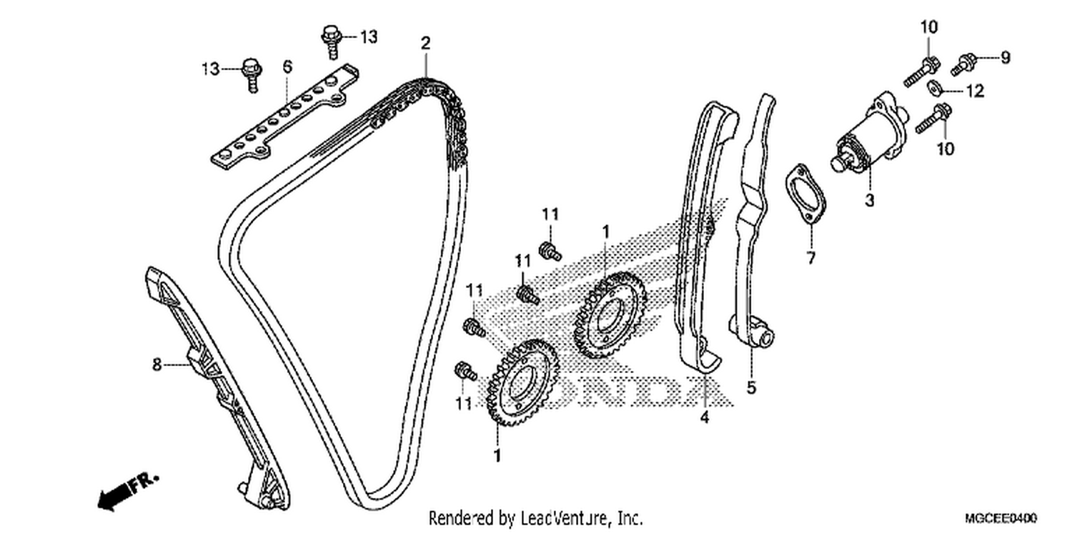  CAM CHAIN/TENSIONER