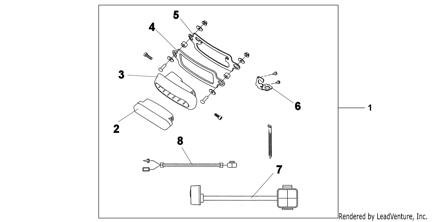 REAR FOG LIGHT KIT