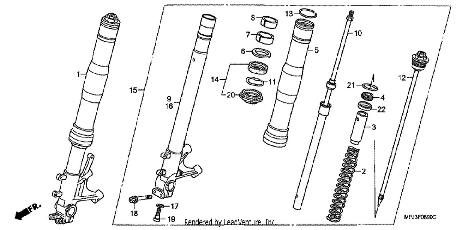  FRONT FORK
