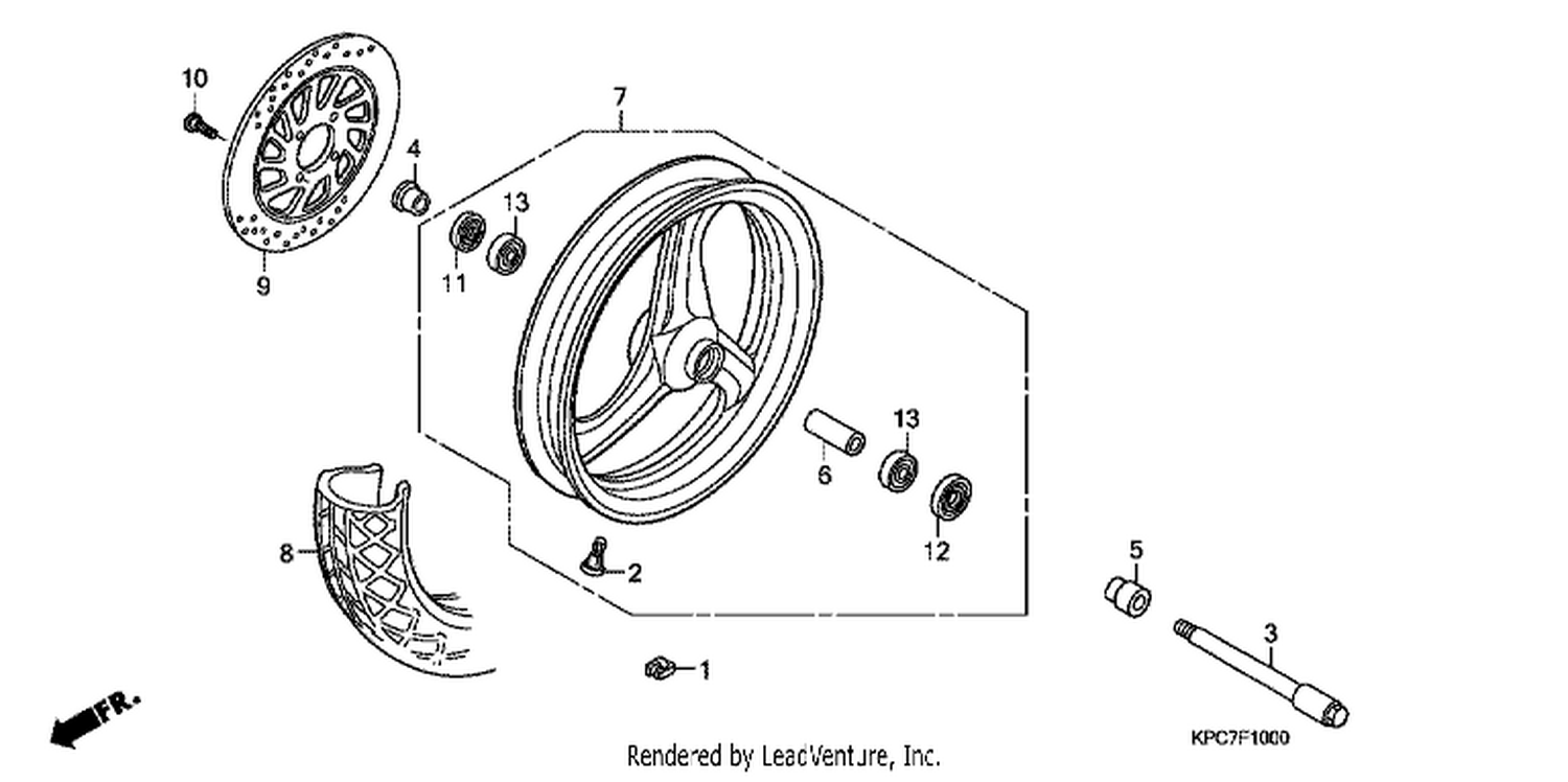  FRONT WHEEL