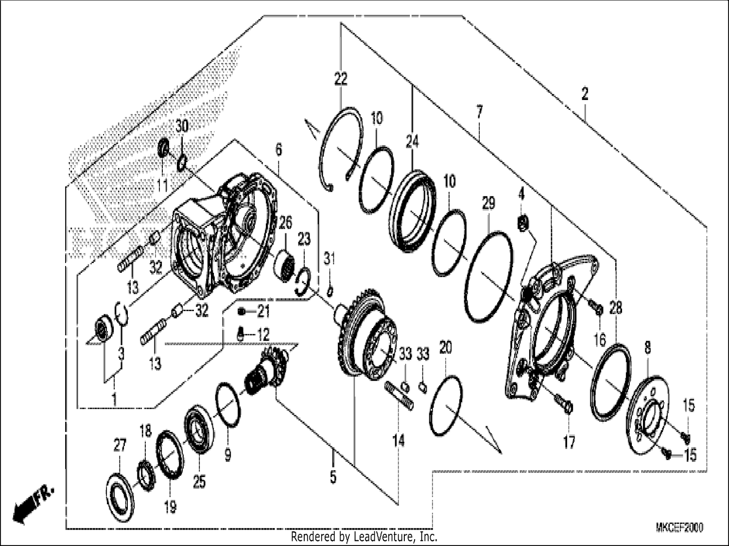 FINAL DRIVEN GEAR