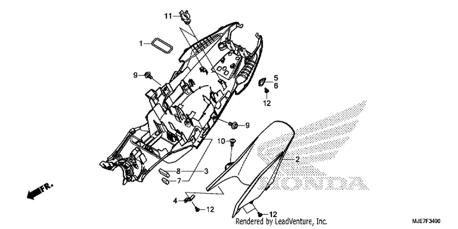  REAR FENDER