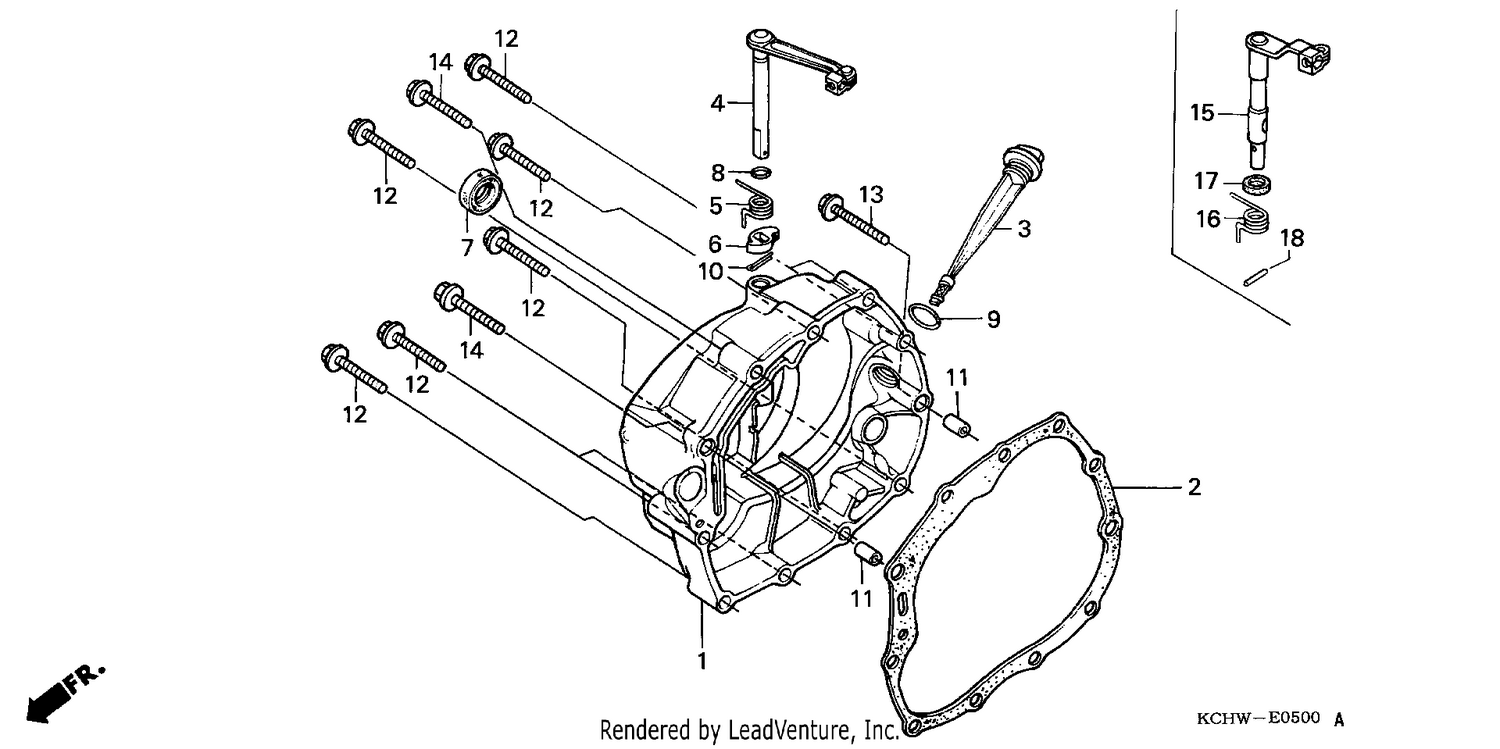 RIGHT CRANKCASE COVER