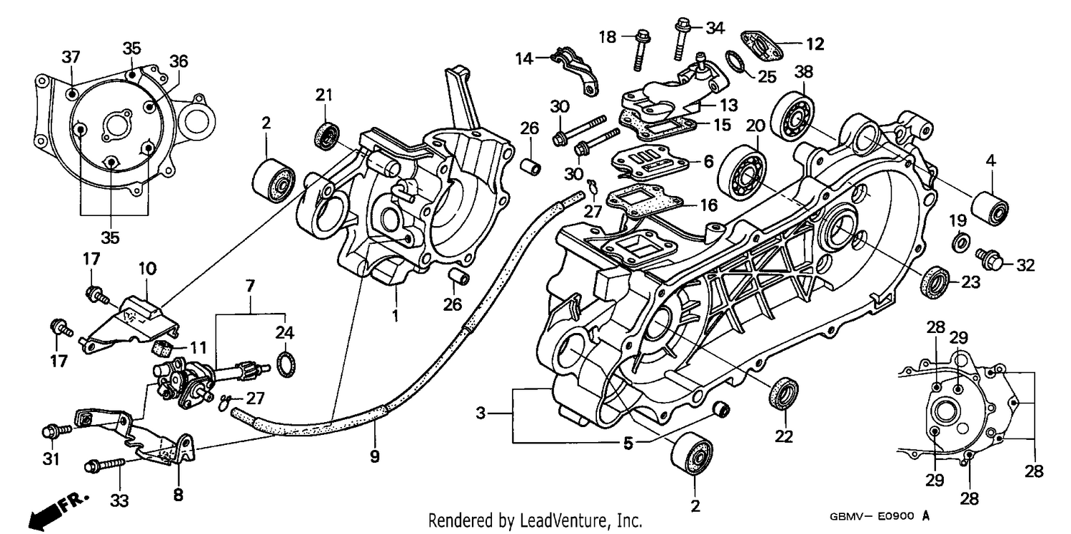 CRANKCASE/OIL PUMP