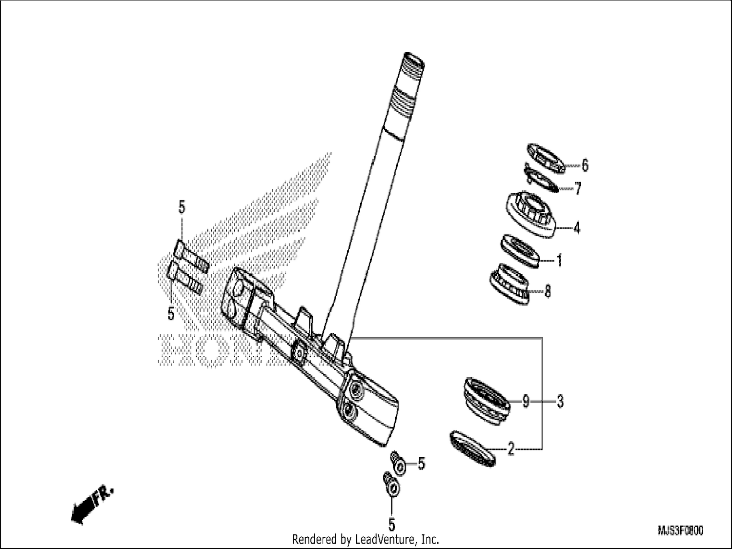  STEERING STEM