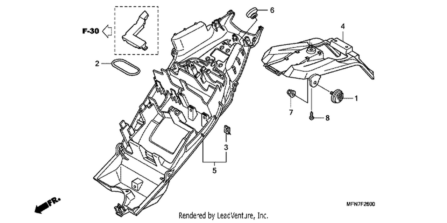  REAR FENDER