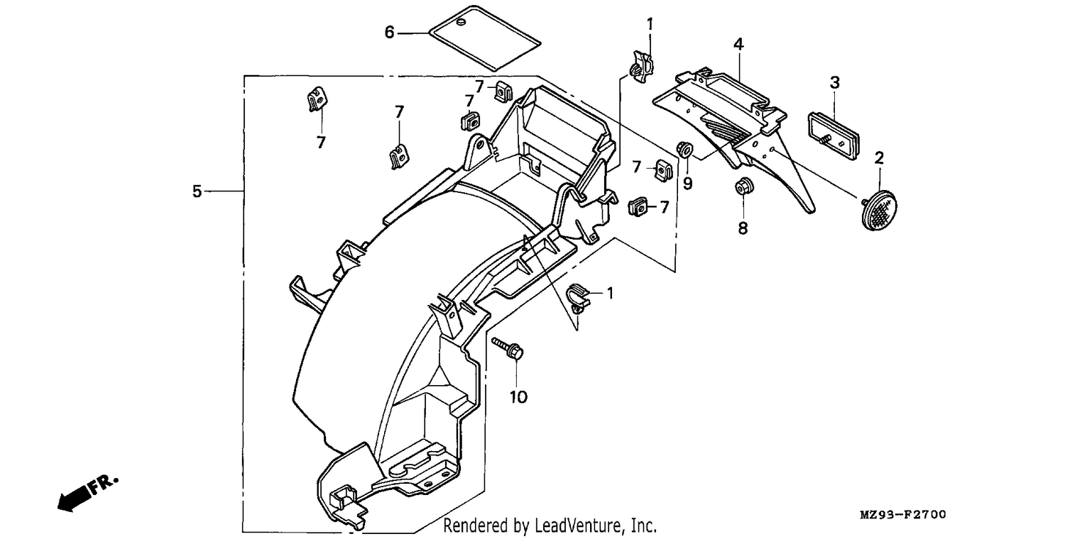 REAR FENDER