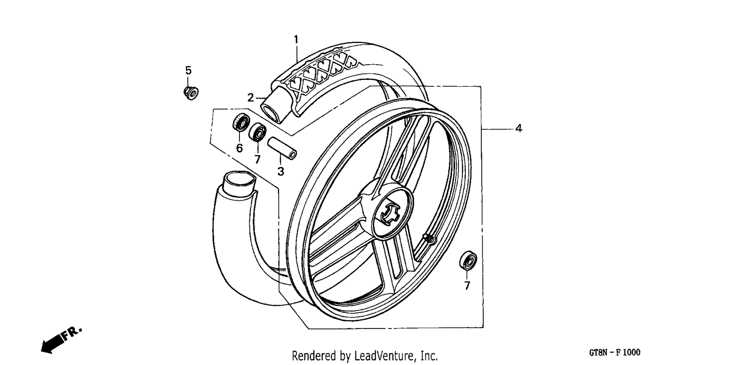 FRONT WHEEL