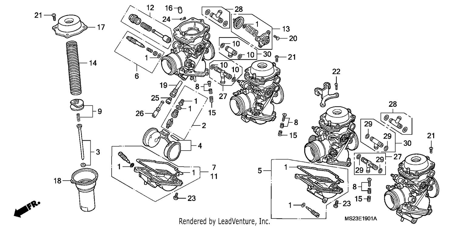 CARBURETOR (COMPONENT PARTS)
