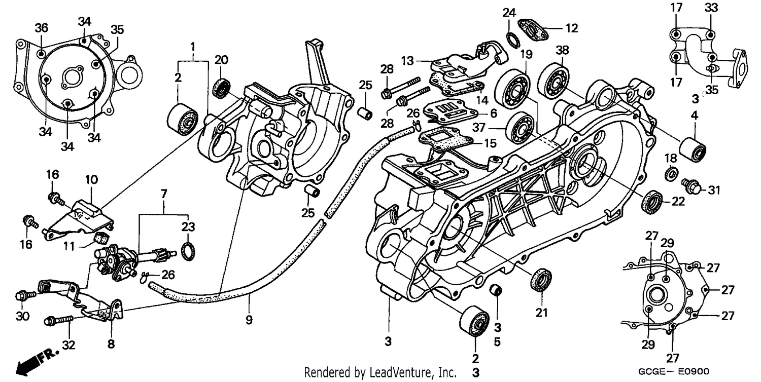 CRANKCASE/OIL PUMP