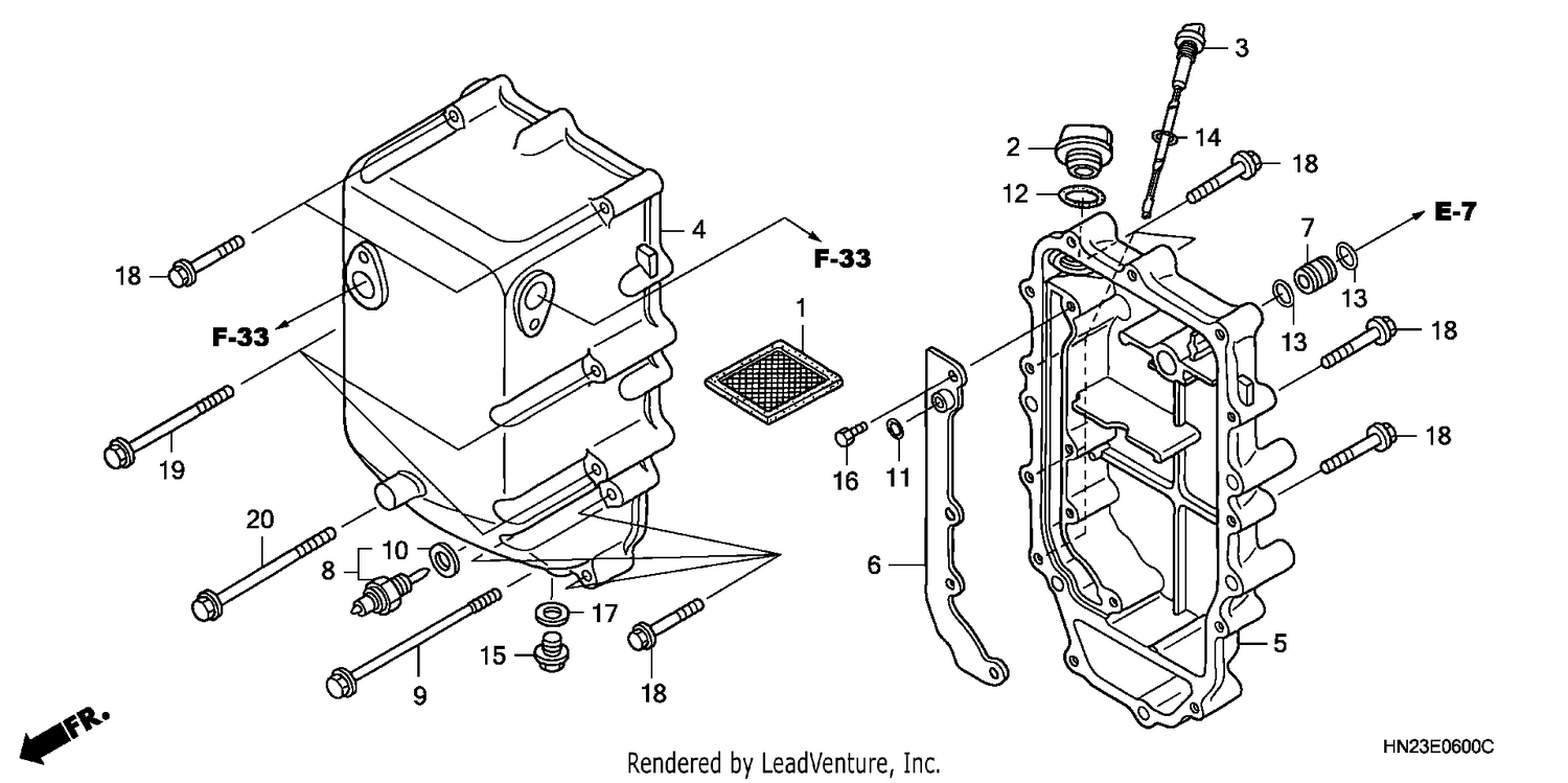 OIL TANK (TRX500FA1/2/3/4)