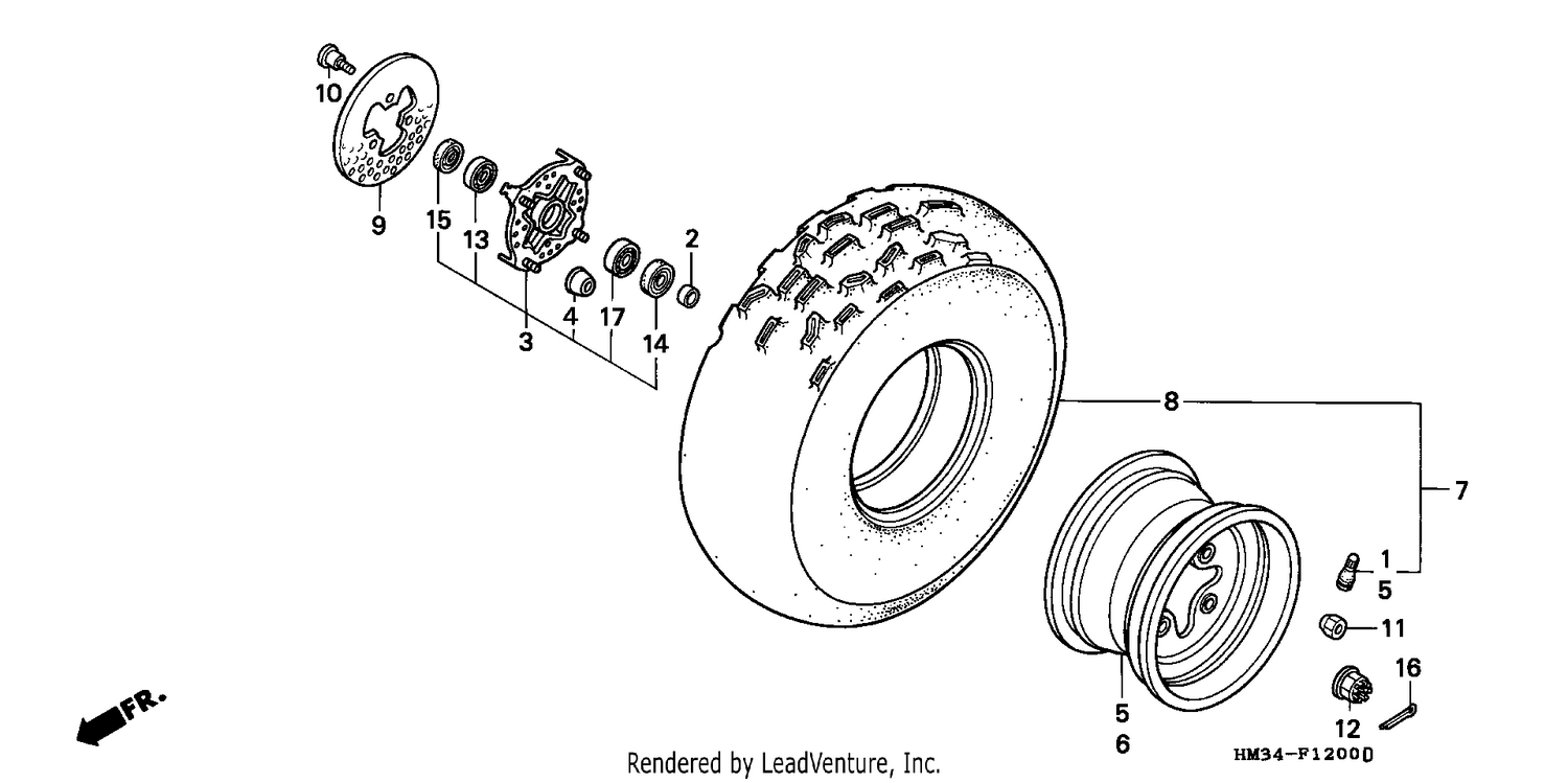 FRONT WHEEL