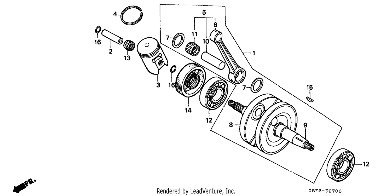 CRANKSHAFT/PISTON