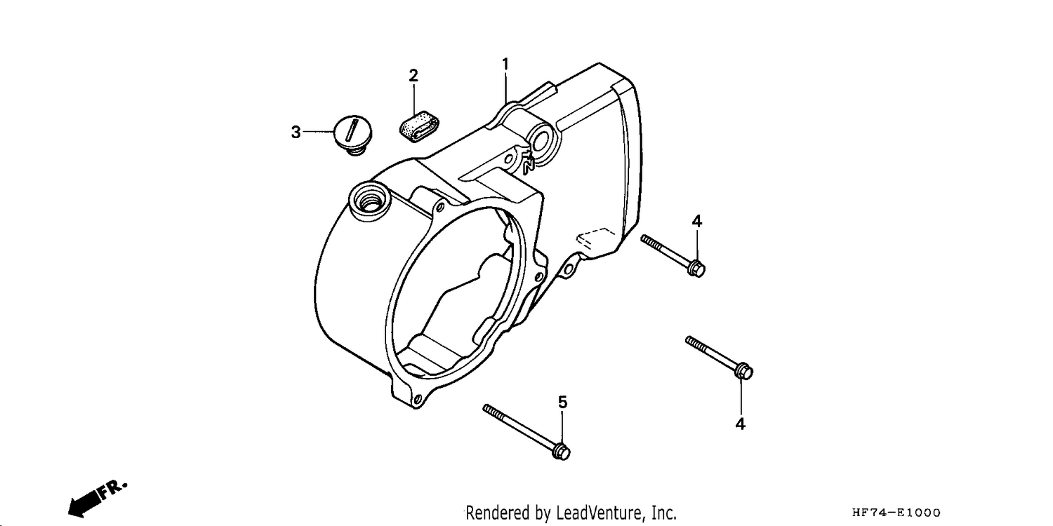 LEFT CRANKCASE COVER