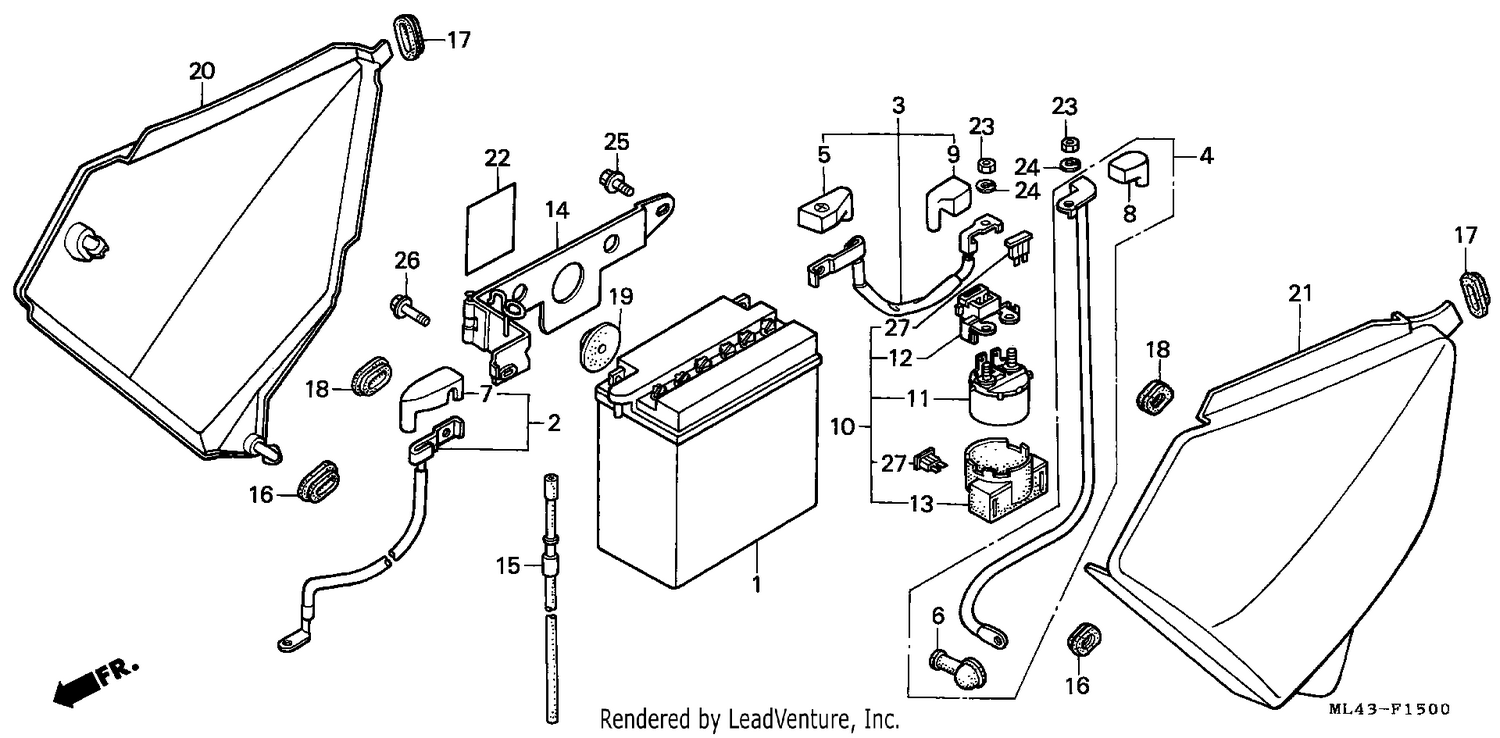 SIDE COVER/BATTERY