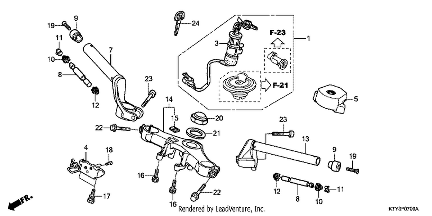  HANDLE PIPE/TOP BRIDGE