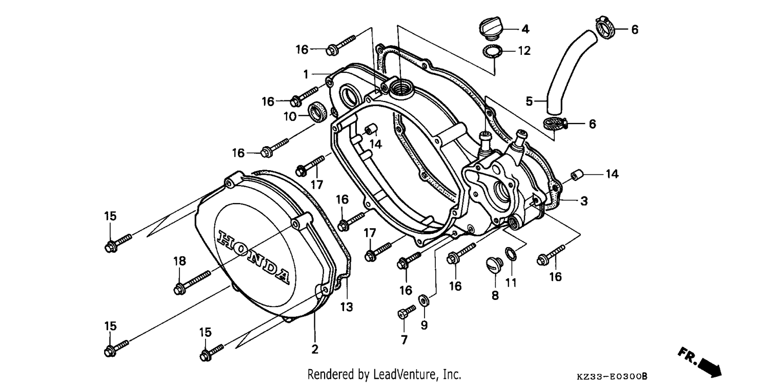 RIGHT CRANKCASE COVER