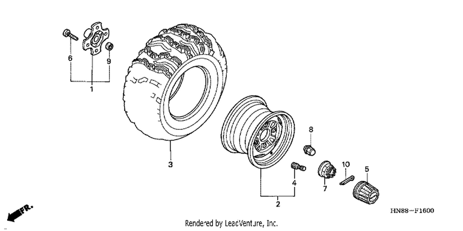  REAR WHEEL