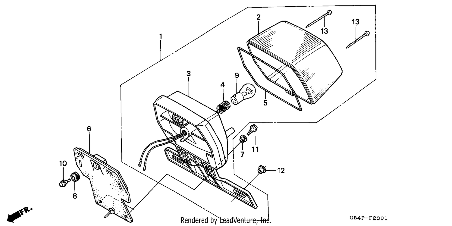 TAILLIGHT (C50SP/C50ST)