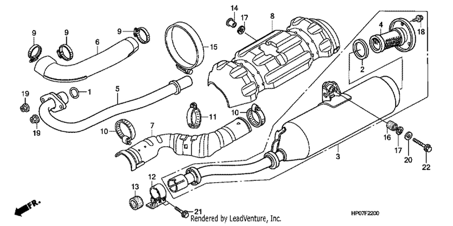  EXHAUST MUFFLER
