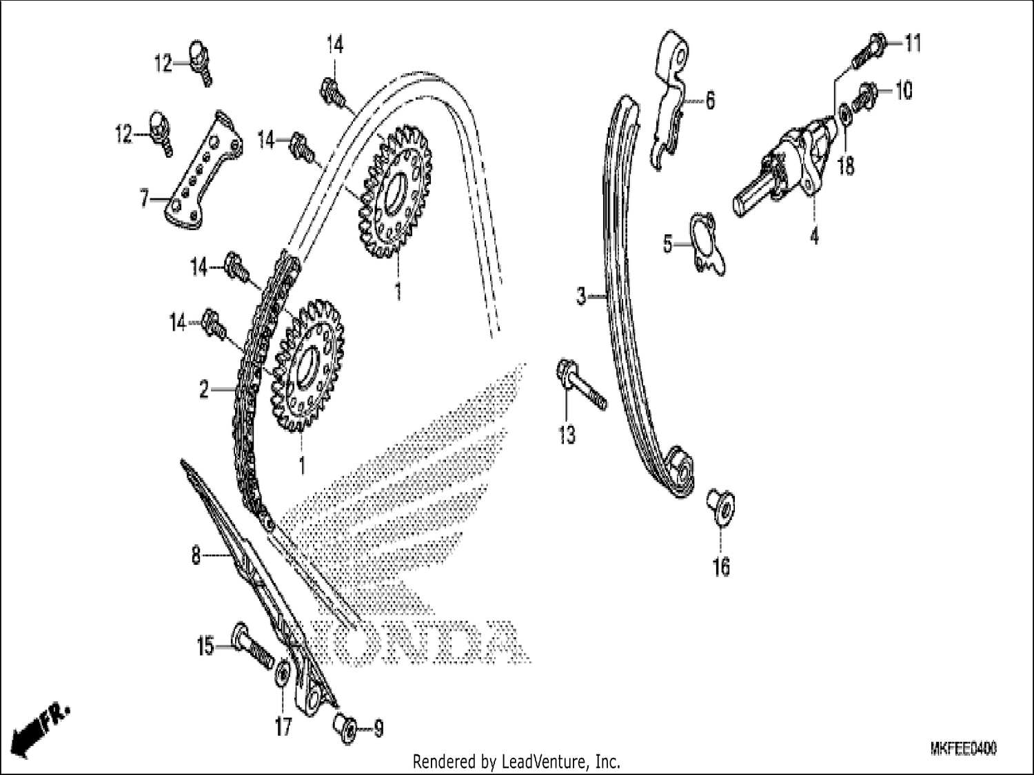  CAM CHAIN/TENSIONER