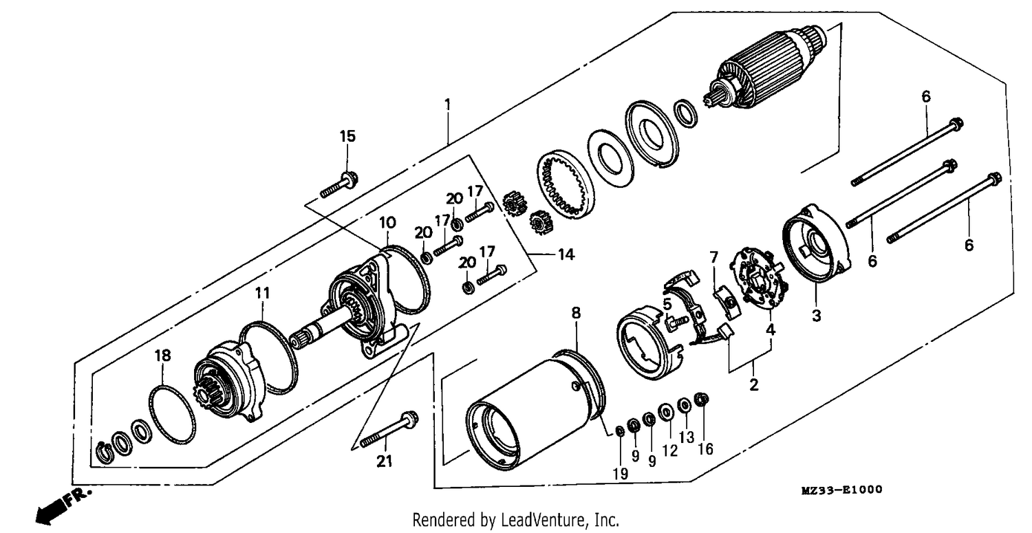 STARTING MOTOR