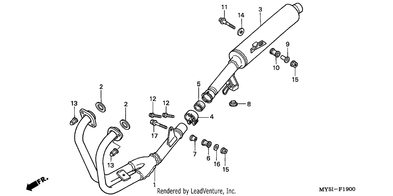 EXHAUST MUFFLER