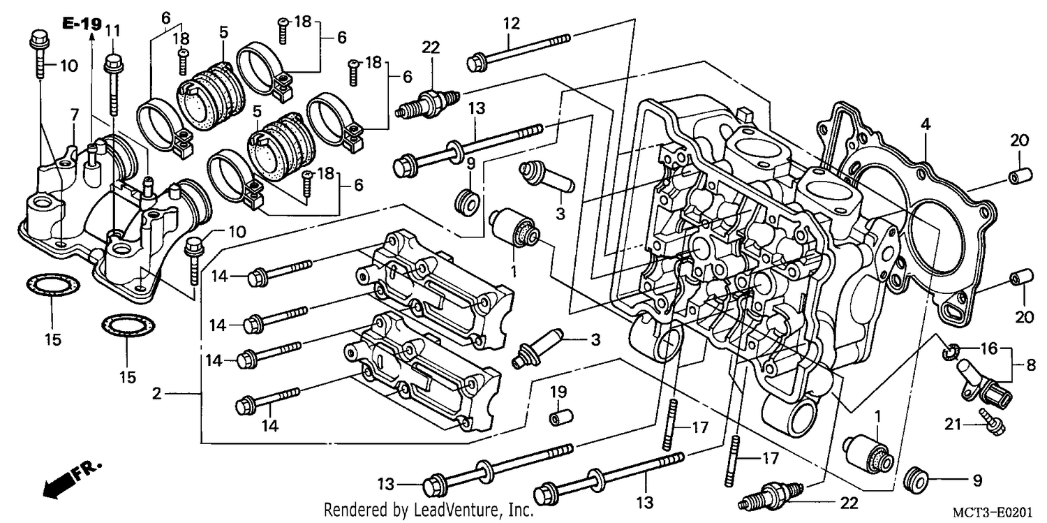 CYLINDER HEAD (FJS600D3/D4/D5/A3/A4/A5)