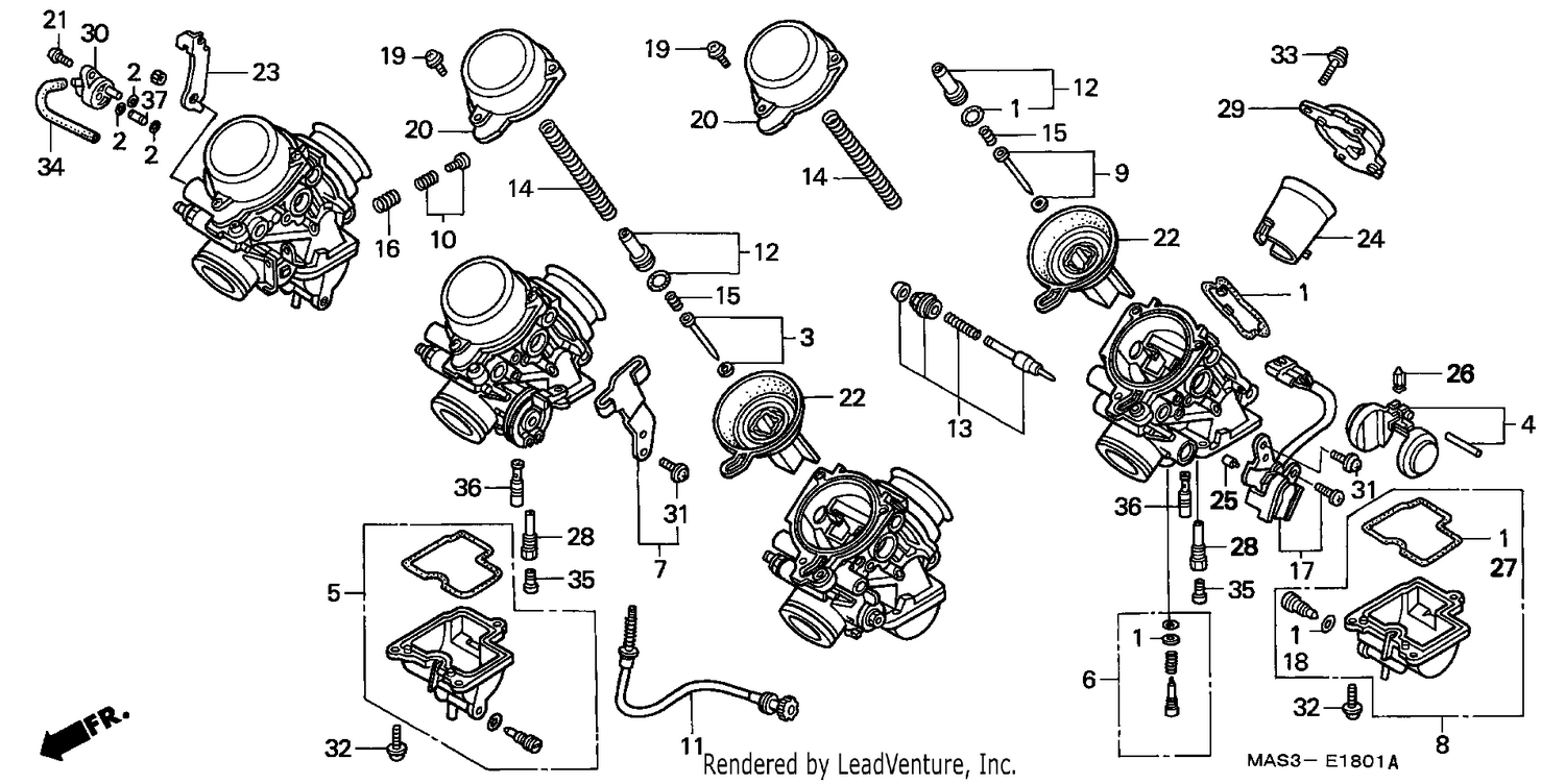 CARBURETOR (COMPONENT PARTS)