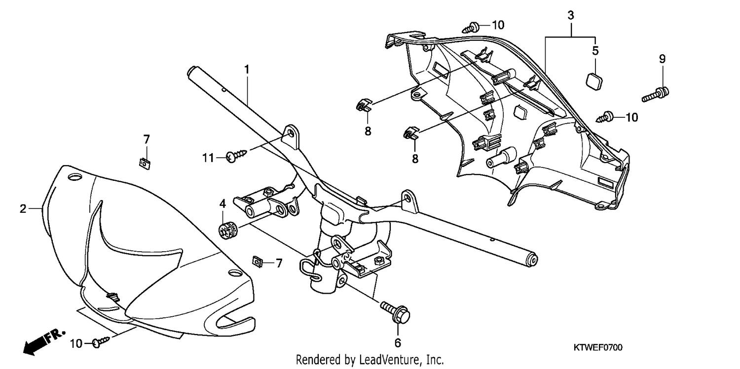 HANDLE PIPE/HANDLE COVER