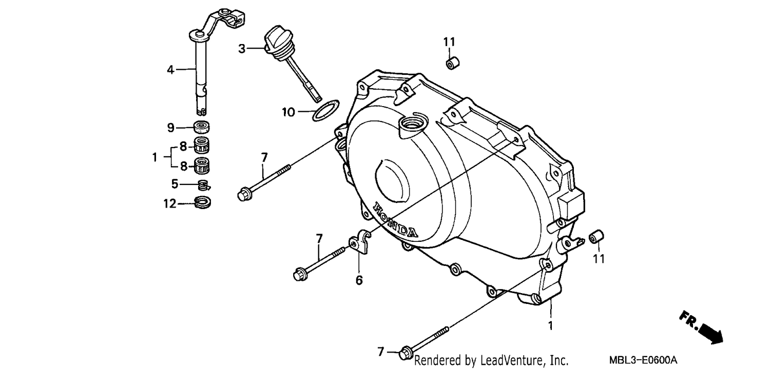 RIGHT CRANKCASE COVER