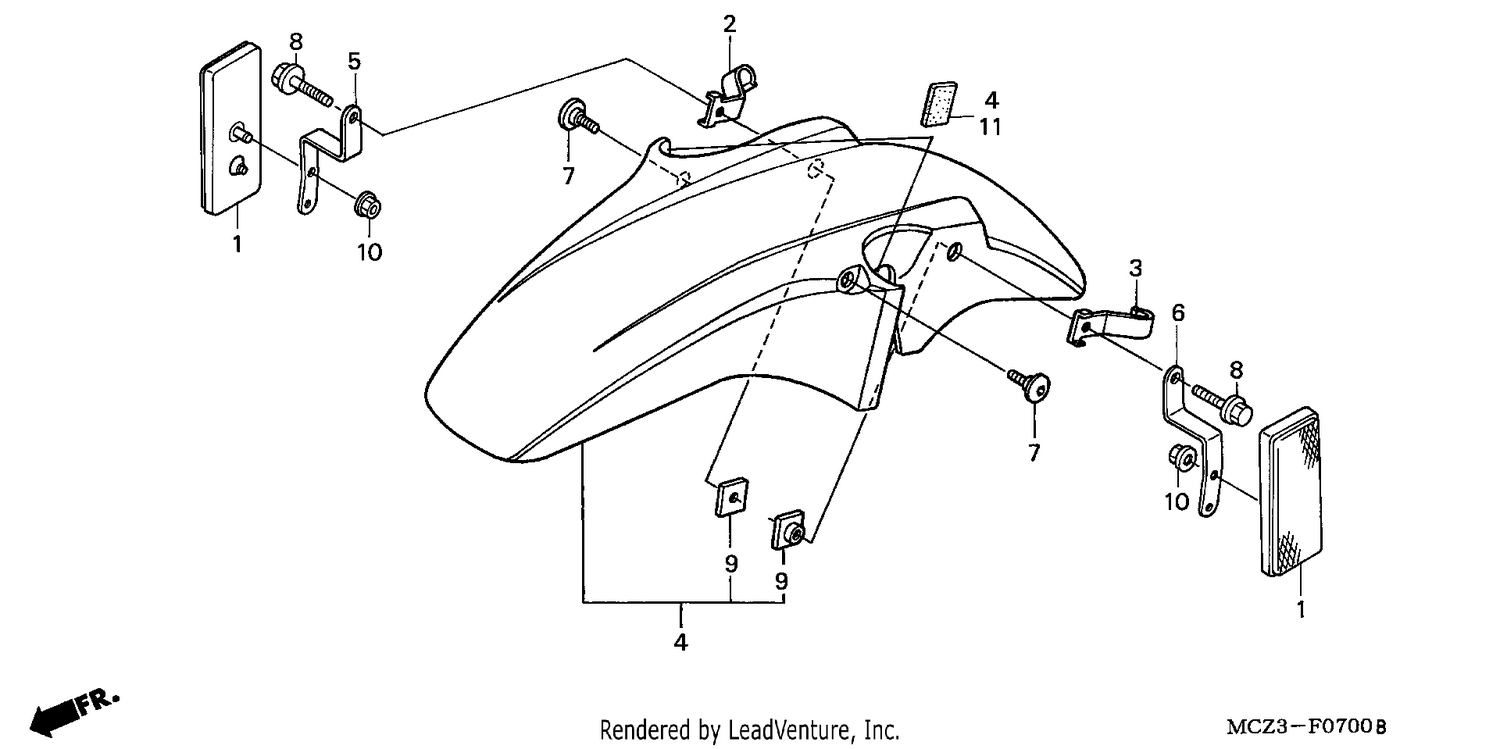 FRONT FENDER