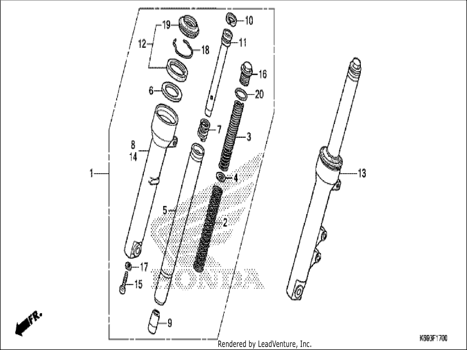  FRONT FORK