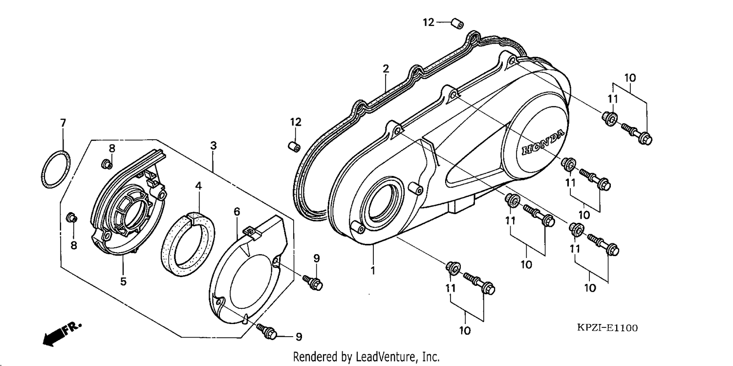 LEFT CRANKCASE COVER