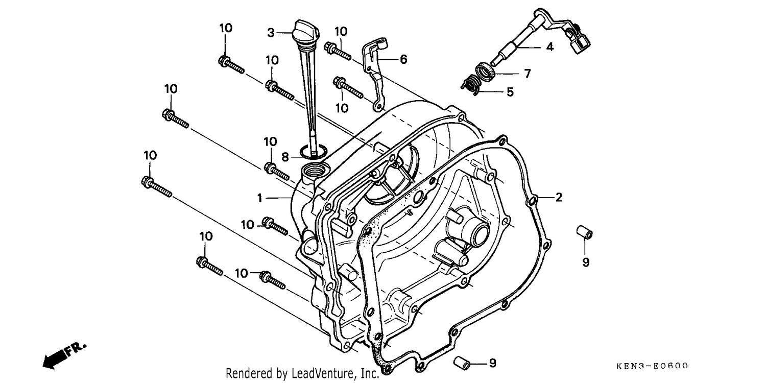 RIGHT CRANKCASE COVER