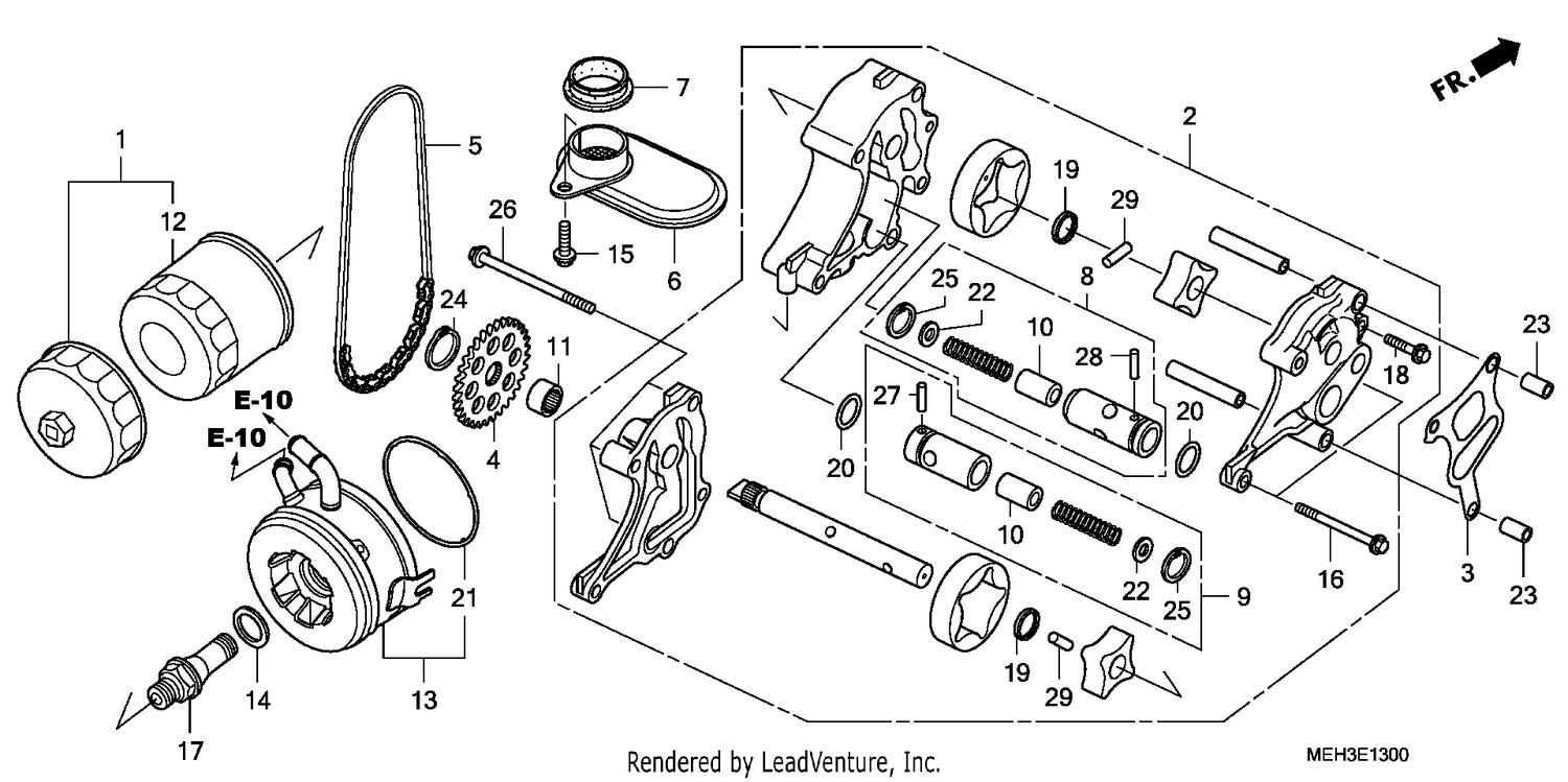 OIL FILTER/OIL PUMP