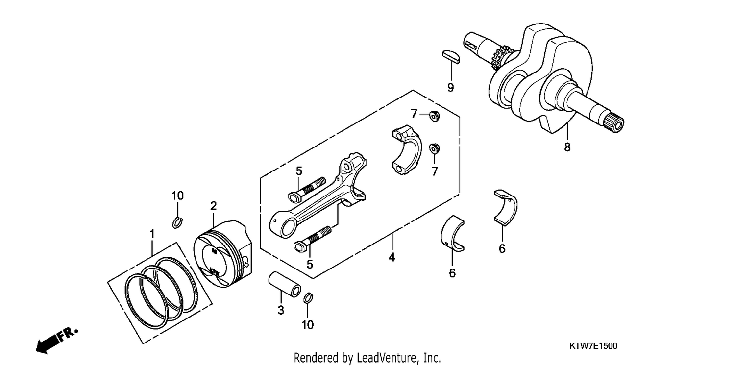 CRANKSHAFT/PISTON