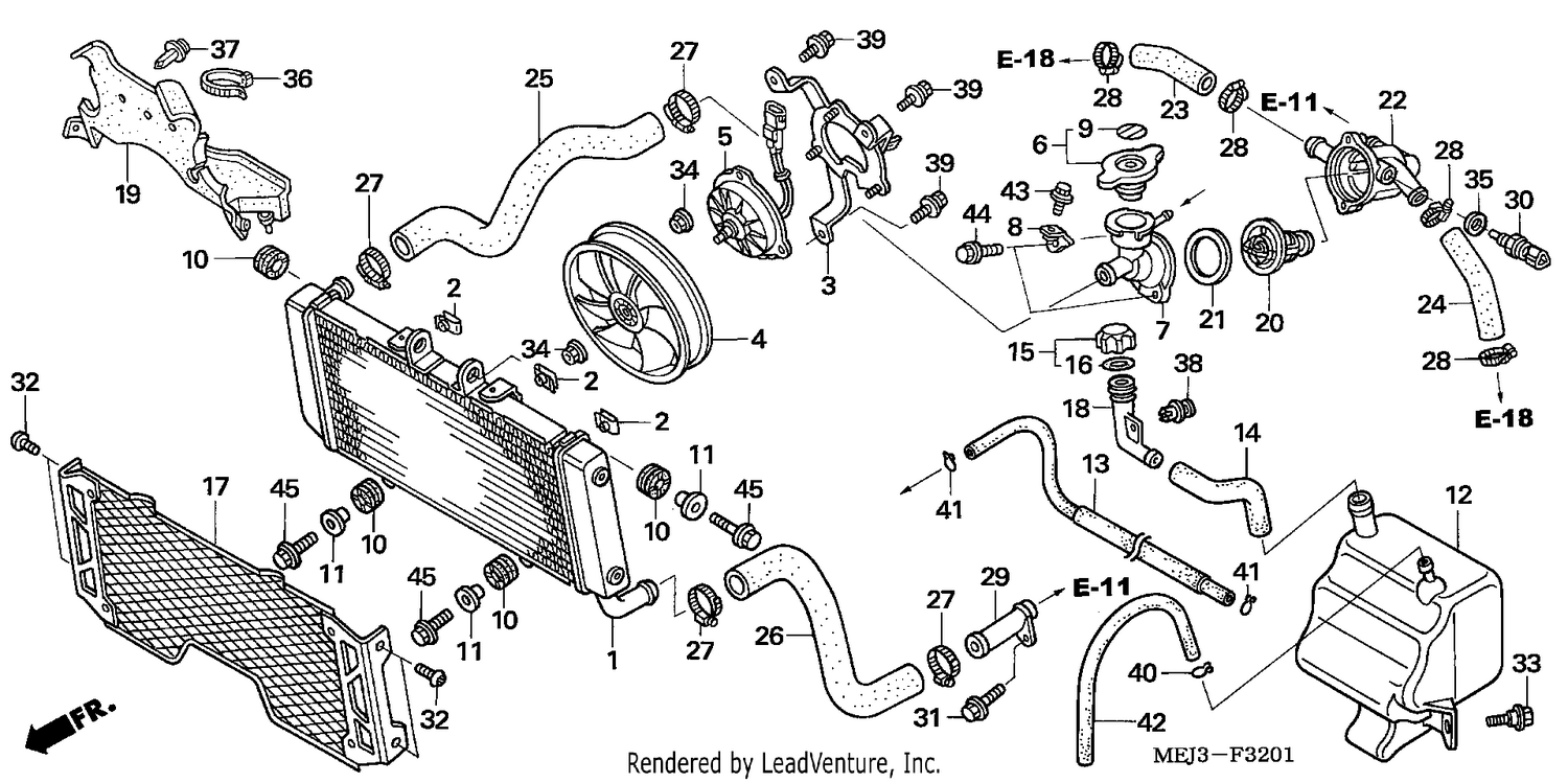 RADIATOR (CB1300A/SA)