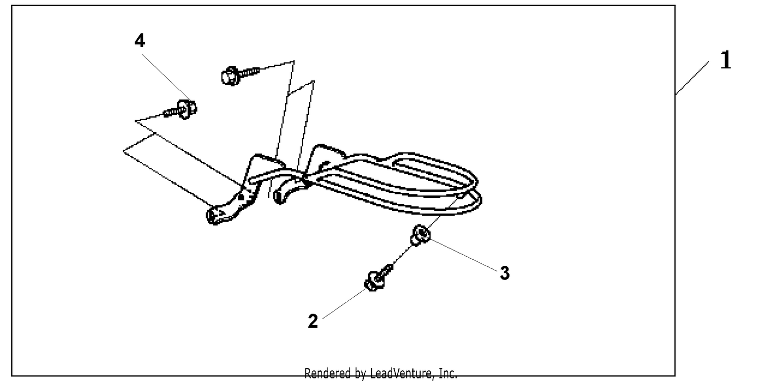 CHROME FRONT MUDGUARD RAIL