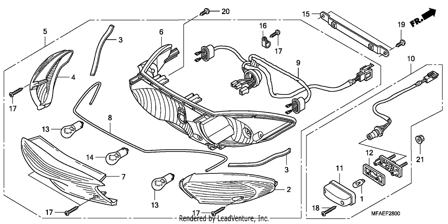 REAR COMBINATION LIGHT