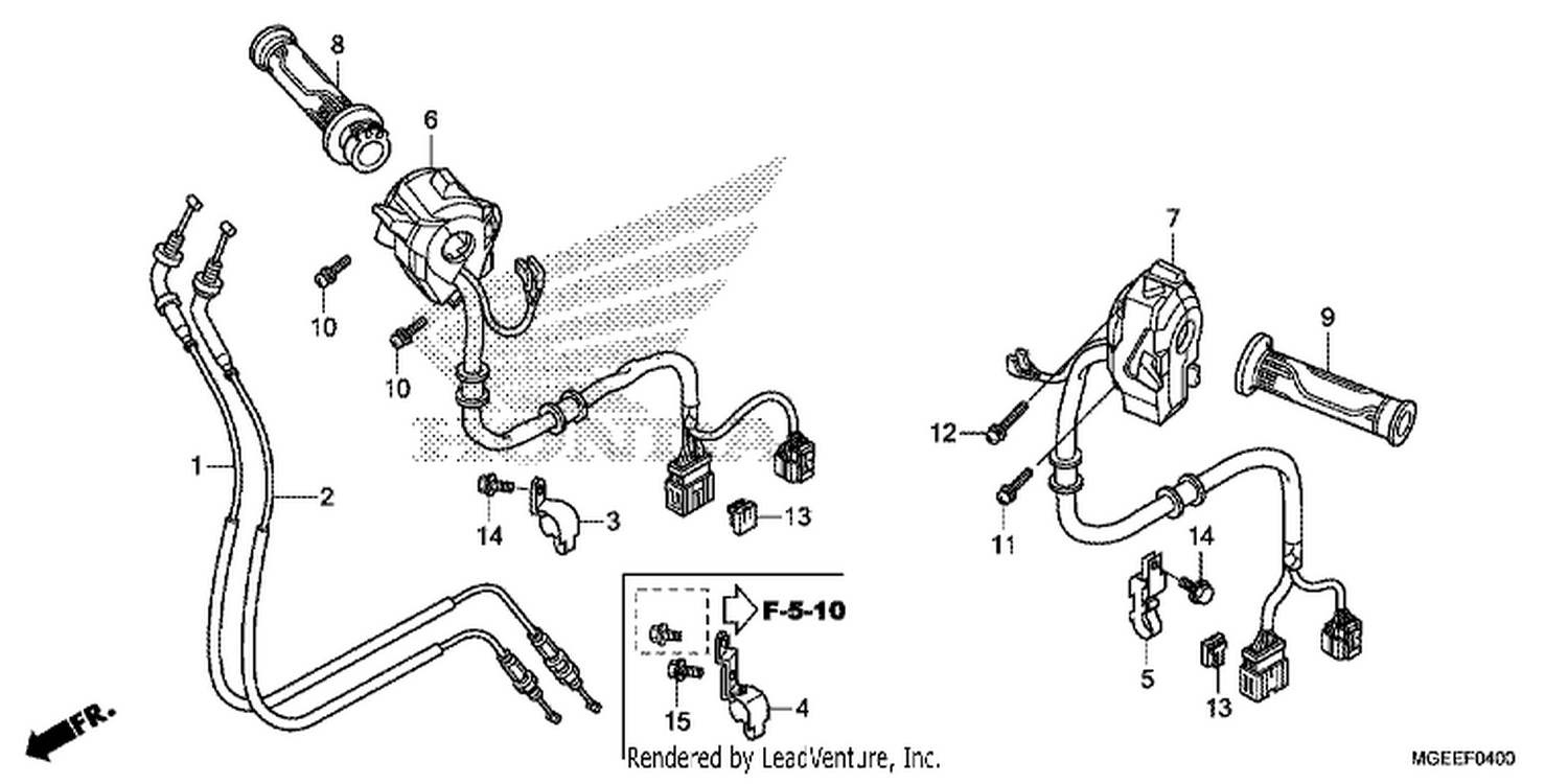  SWI TCH/ CABLE ( VFR1200FD)