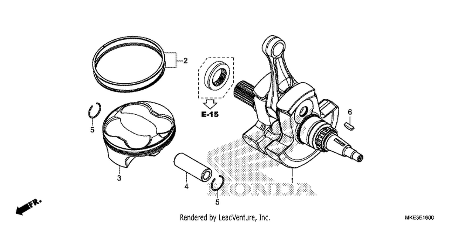  CRANKSHAFT/PISTON